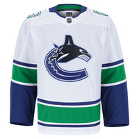 Vancouver Canucks Fanatics White Away Authentic Pro Jersey