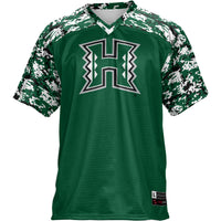 Hawaii Rainbow Warriors GameDay Greats Football Jersey - Green