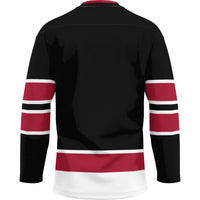 Eastern Washington Eagles GameDay Greats Hockey Jersey - Black