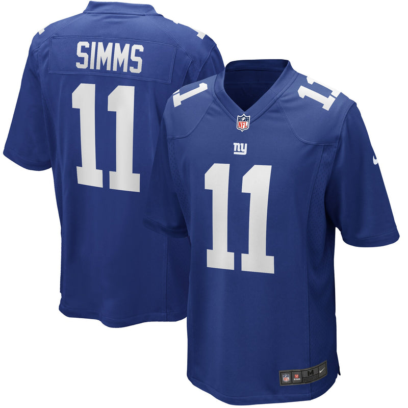 New York Giants Phil Simms Nike Royal Game Retired Player Jersey