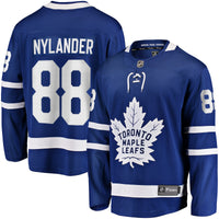 Toronto Maple Leafs William Nylander Fanatics Blue Home Breakaway Player Jersey