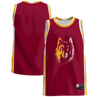 Northern State University Wolves GameDay Greats Lightweight Basketball Jersey - Maroon