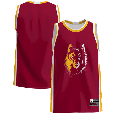 Northern State University Wolves GameDay Greats Lightweight Basketball Jersey - Maroon