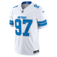 Detroit Lions Aidan Hutchinson Nike White Vapor F.U.S.E. Limited Jersey