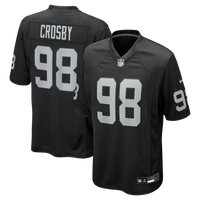 Las Vegas Raiders Maxx Crosby Nike Black Game Jersey