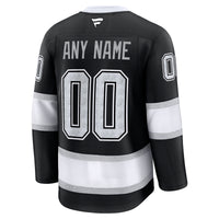 Los Angeles Kings Fanatics Black Home Premium Custom Jersey
