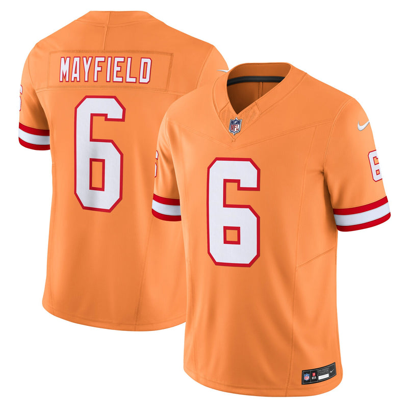 Tampa Bay Buccaneers Baker Mayfield Nike Orange 2nd Alternate Vapor F.U.S.E. Limited Jersey