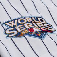 New York Yankees CC Sabathia Mitchell & Ness White 2009 Cooperstown Collection Authentic Jersey