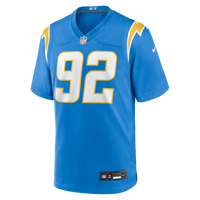 Los Angeles Chargers Justin Eboigbe Nike Powder Blue Team Game Jersey