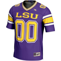 LSU Tigers GameDay Greats NIL Pick-A-Player Football Jersey - Purple