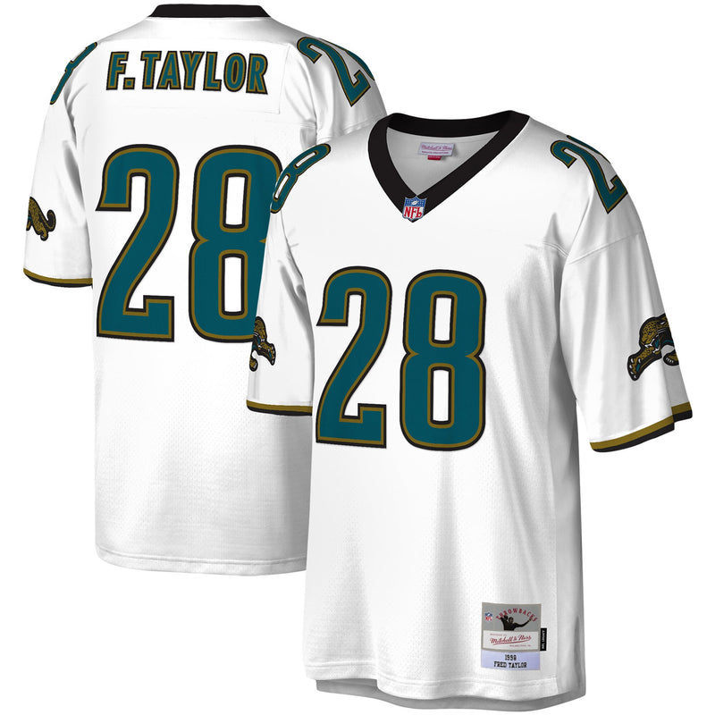 Jacksonville Jaguars Fred Taylor Mitchell & Ness White Legacy Replica Jersey