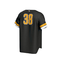 #38 VCU Rams GameDay Greats Lightweight Collegiate Baseball Fashion Jersey - Black