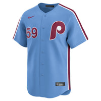 Philadelphia Phillies Jhoan Duran Nike Light Blue Alternate Limited Player Jersey
