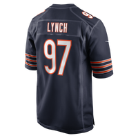 Chicago Bears James Lynch Nike Navy Team Game Jersey