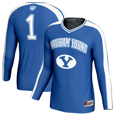BYU Cougars GameDay Greats #1 Lightweight Volleyball Fashion Jersey - Royal