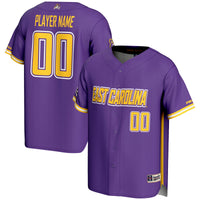 ECU Pirates GameDay Greats NIL Pick-A-Player Lightweight Baseball Jersey - Purple