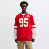 Kansas City Chiefs Chris Jones Nike Red Game Jersey