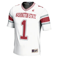 #1 Washington State Cougars GameDay Greats Endzone Football Jersey - White