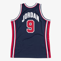 USA Basketball Mitchell & Ness Authentic Jersey Michael Jordan 1992 Navy