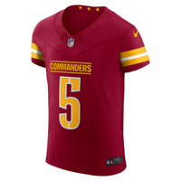 Washington Commanders Jayden Daniels Nike Burgundy Team Vapor F.U.S.E. Elite Jersey