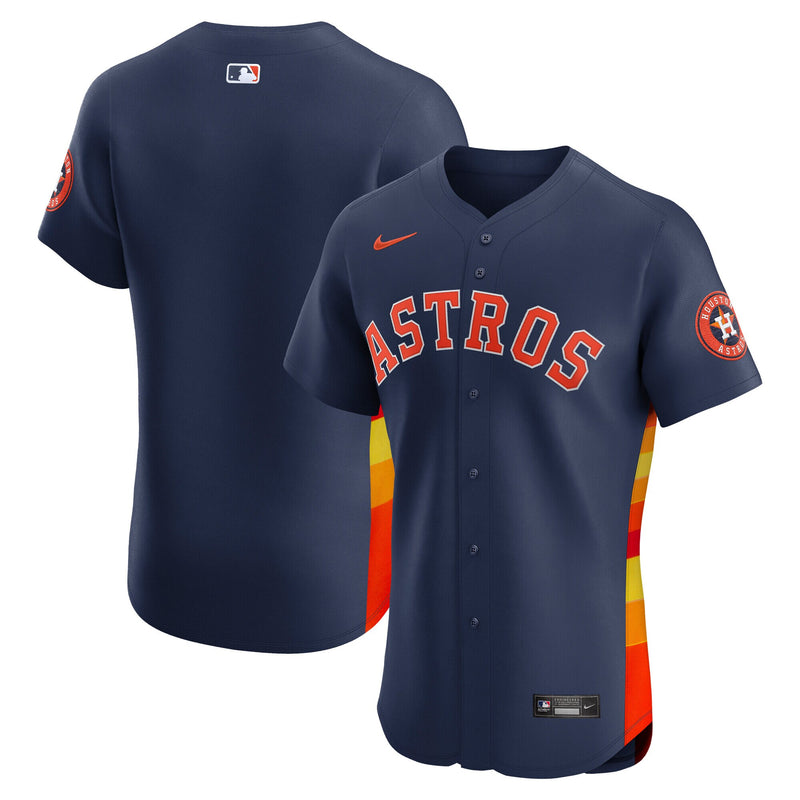 Houston Astros Nike Navy Alternate 2 Elite Jersey