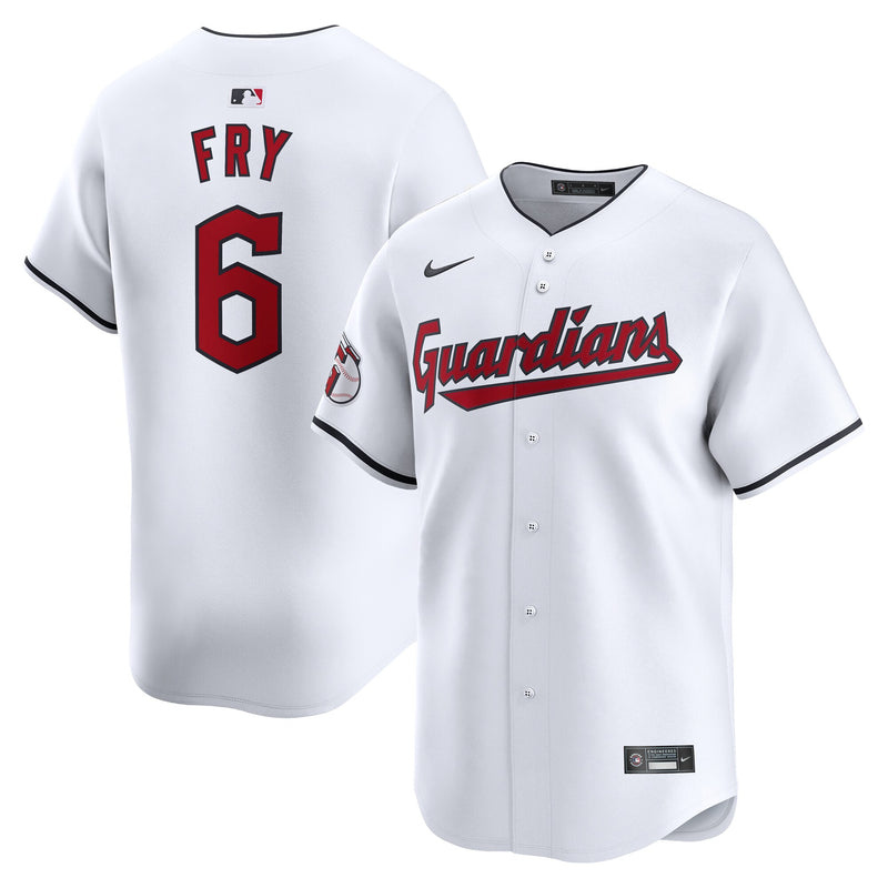 Cleveland Guardians David Fry Nike White Home Limited Player Jersey