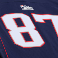 New England Patriots Rob Gronkowski Mitchell & Ness Navy Big & Tall 2010 Legacy Retired Player Jersey