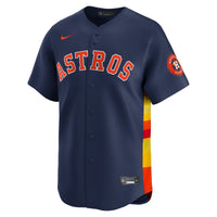 Houston Astros Jose Altuve Nike Navy Alternate Limited Player Jersey