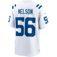 Indianapolis Colts Quenton Nelson Nike White Game Player Jersey