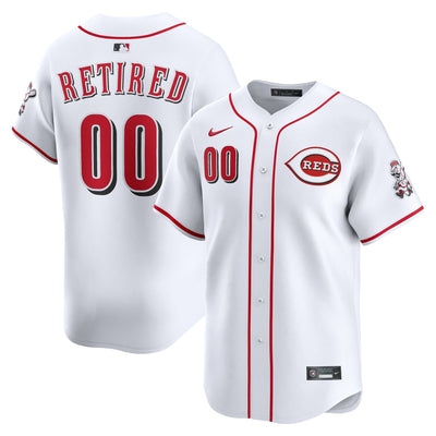 Cincinnati Reds Nike White Home Limited Pick-A-Player Retired Roster Jersey