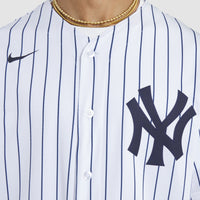 New York Yankees CC Sabathia Nike White 2025 Baseball Hall of Fame Name & Number Retired Replica Jersey