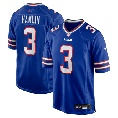 Buffalo Bills Damar Hamlin Nike Royal Game Jersey