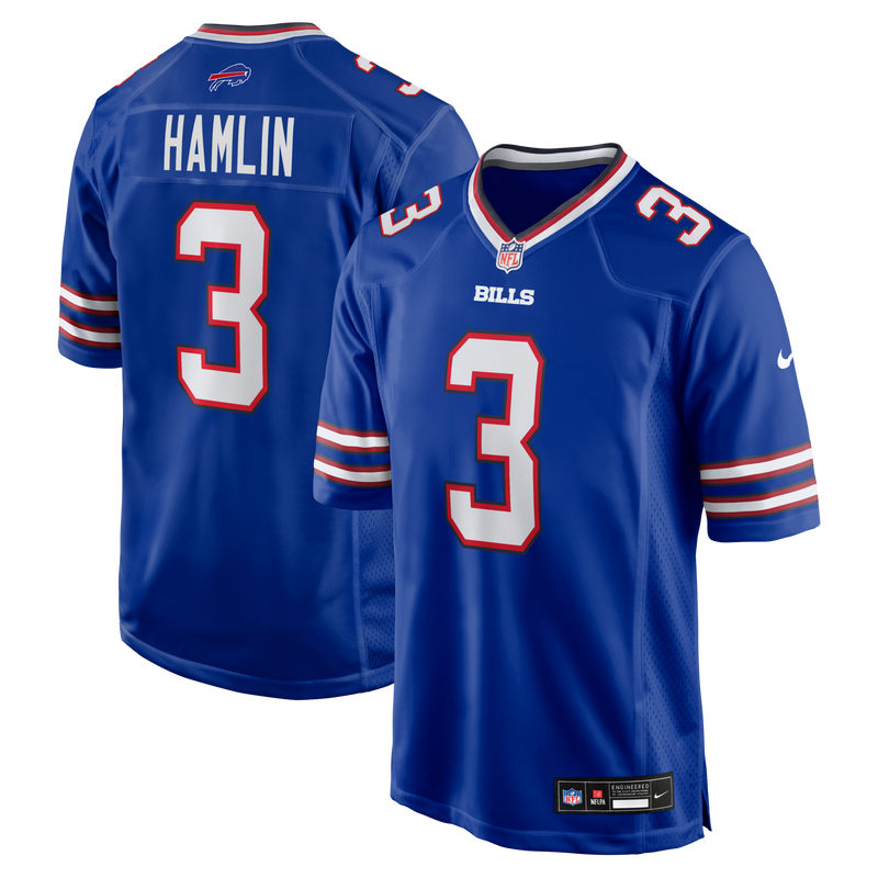 Buffalo Bills Damar Hamlin Nike Royal Game Jersey