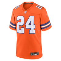 Denver Broncos Champ Bailey Nike Orange Retired Player Alternate Game Jersey