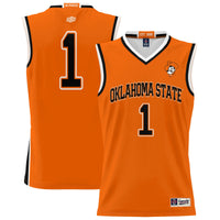 #1 Oklahoma State Cowboys GameDay Greats Lightweight Basketball Jersey - Orange