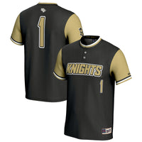 #1 UCF Knights GameDay Greats Lightweight Softball Jersey - Black