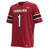 #1 South Carolina Gamecocks Under Armour Replica Football Jersey - Garnet