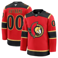 Ottawa Senators Fanatics Red Alternate Custom Premium Jersey
