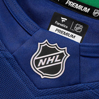Vancouver Canucks Fanatics Blue Home Premium Custom Jersey