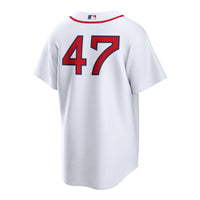 Boston Red Sox Jovani Moran Nike White Home Replica Jersey