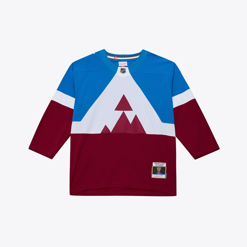 Colorado Avalanche Cale Makar Mitchell & Ness Blue 2020 Power Play Jersey