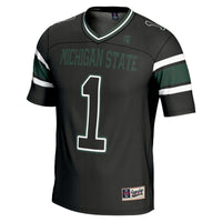 #1 Michigan State Spartans GameDay Greats Endzone Football Jersey - Black