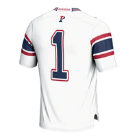 #1 Pennsylvania Quakers GameDay Greats Football Jersey - White
