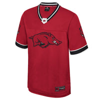 Arkansas Razorbacks Colosseum Nothing But The Hits Football Jersey - Cardinal