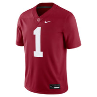 #1 Alabama Crimson Tide Nike Game Jersey - Crimson