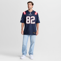 New England Patriots Eli Raridon Nike Navy Team Game Jersey