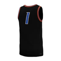 #1 Boise State Broncos Nike Replica Basketball Jersey - Black