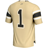 #1 Purdue Boilermakers GameDay Greats Endzone Football Jersey - Gold