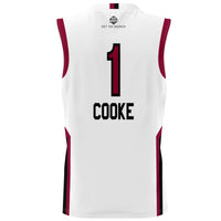 South Carolina Gamecocks GameDay Greats Lightweight Basketball Alumni Jersey - White