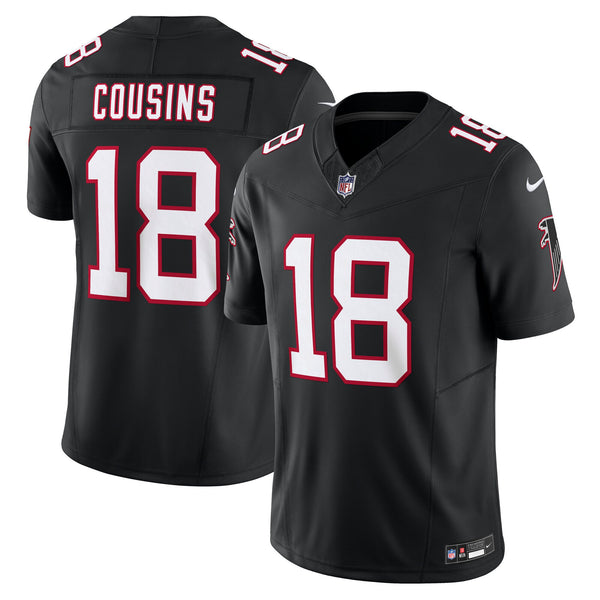 Atlanta Falcons Kirk Cousins Nike Black Vapor F.U.S.E. Limited Jersey